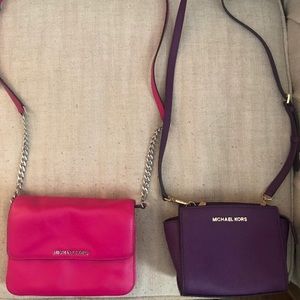 2 Michael Kors Crossbody bags